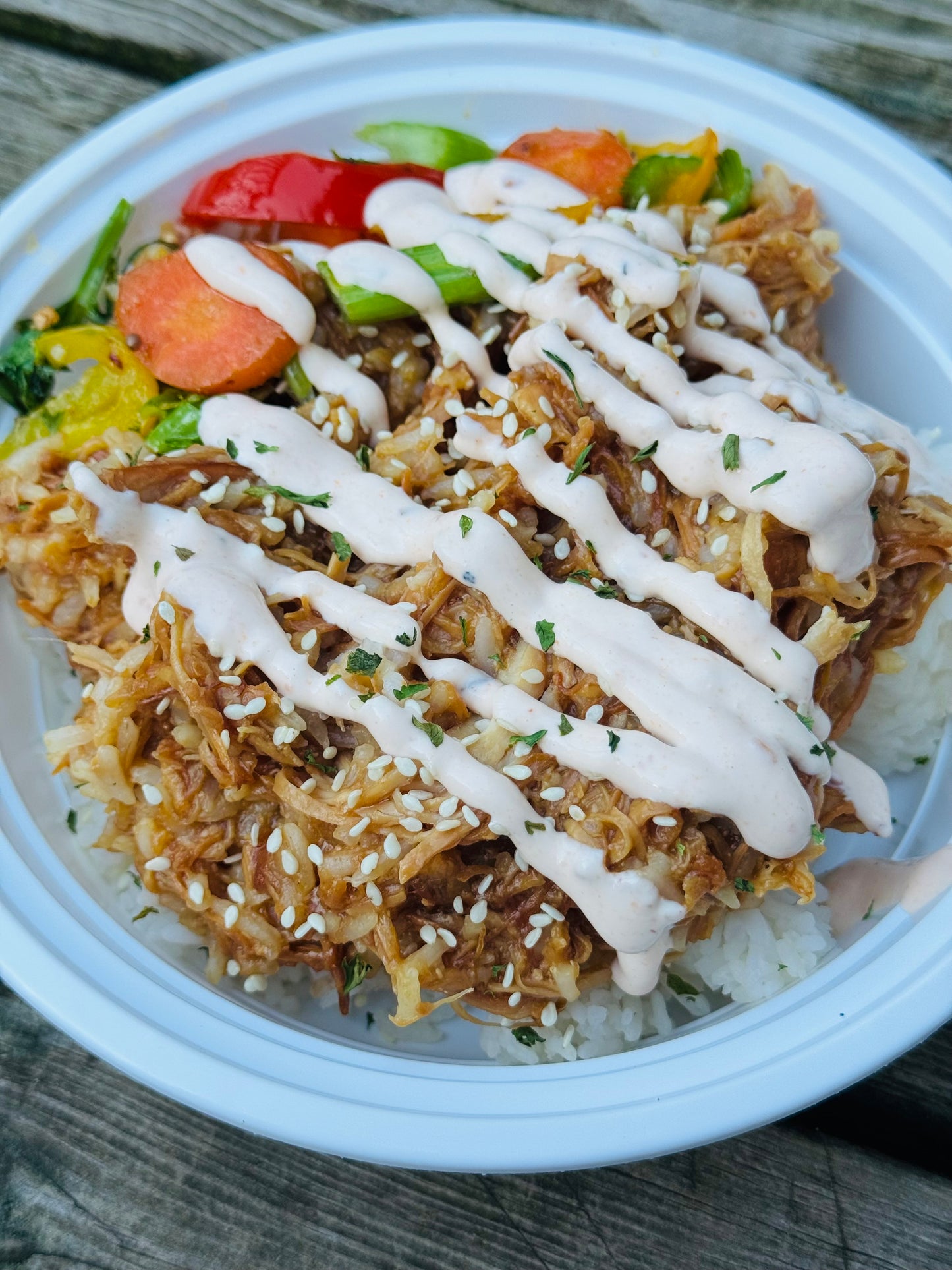 Honey Teriyaki Chicken and Rice Bowl